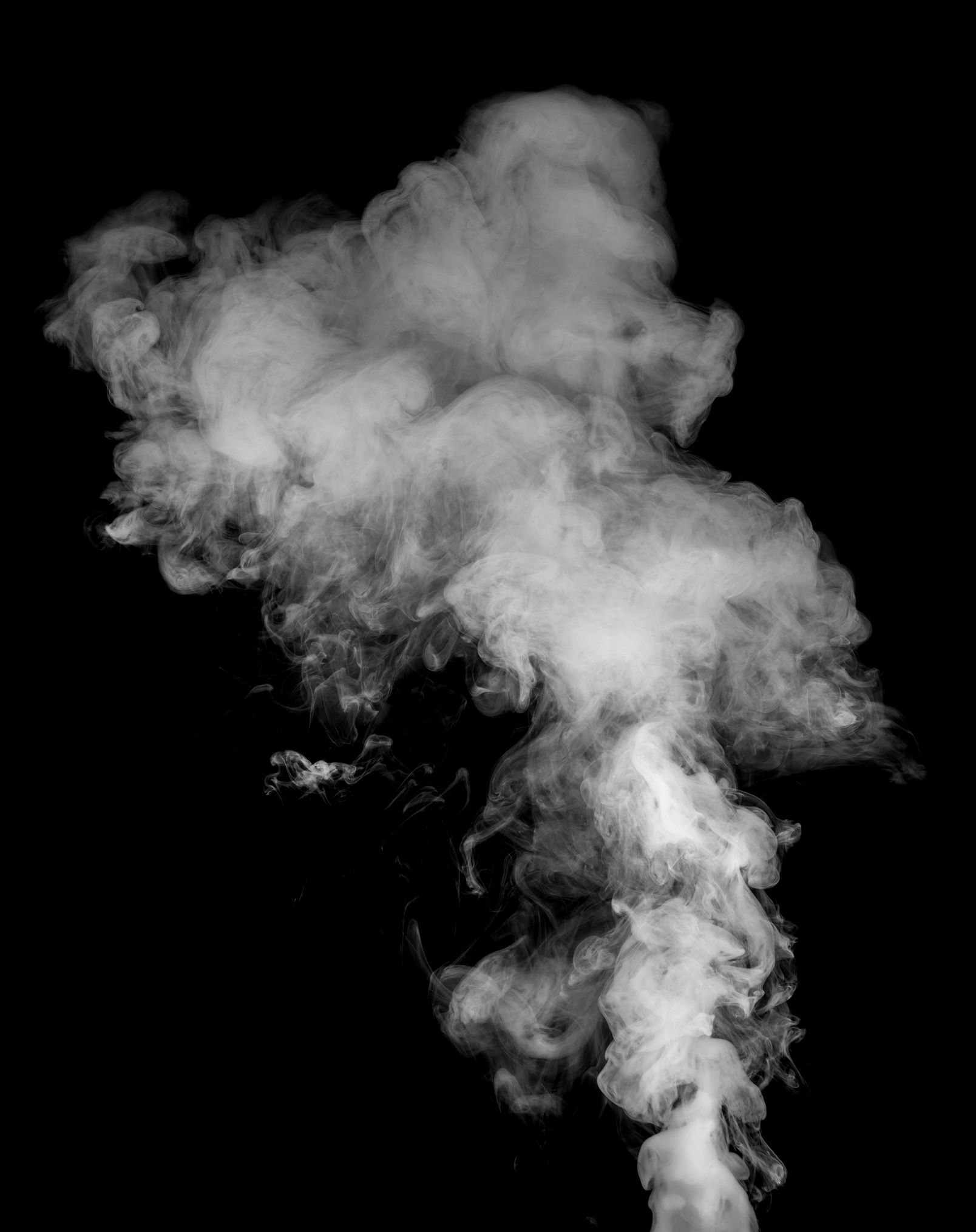 clouds of smoke